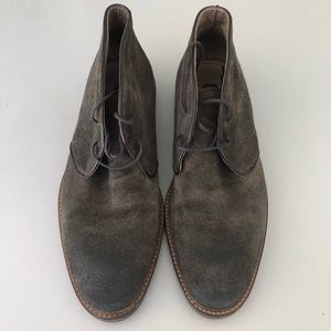 Aston Grey Suede Brown Men’s Shoe